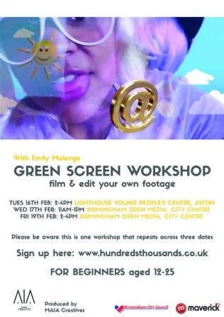 HT Green Screen Workshop E-Flyer